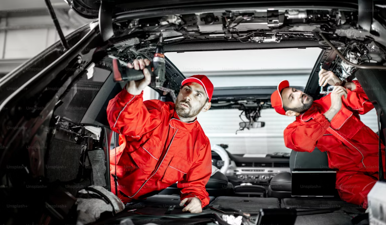 car servicing workshop calsses