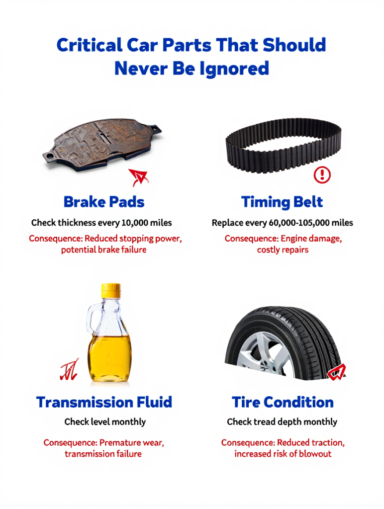 Top 7 Car Parts You Should Never Ignore Replacing - Carparts Advisor