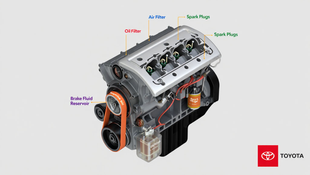 toyota engine maintanace