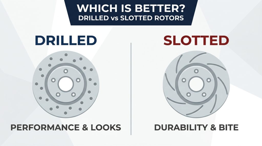 drilled vs slotted rotors which is better